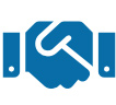 icon of a handshake